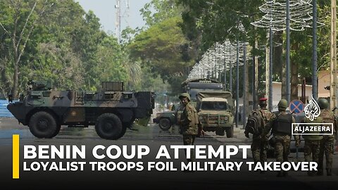 Coup attempt in Benin quelled by loyal armed forces, interior minister says