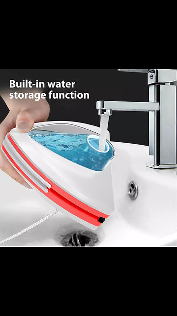 Water-filled Magnetic Window Brush For Single Layer Glass Thickness 0.3”-0.6”(8-15mm)