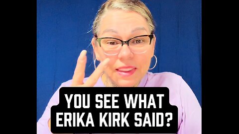 🚨 You See What Erika Kirk Says?! 😱 🚨 #deaf #asl