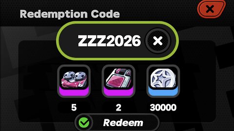 Dec 30, 2025 Item Code (Zenless Zone Zero)