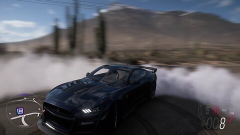 Shelby Mustang GT 500 DRIFTING