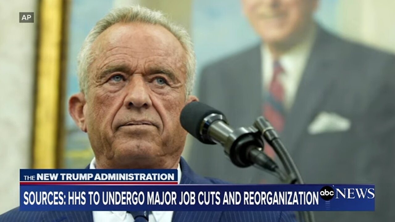 HHS to cut about 10,000 full-time employees