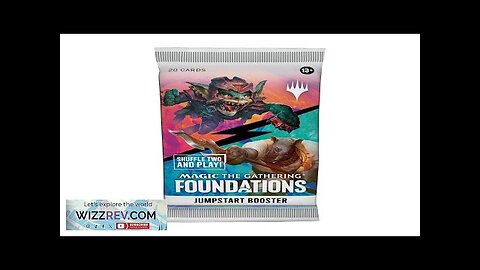 Magic The Gathering: Foundations (Jumpstart Booster: 1 Pcs) Review