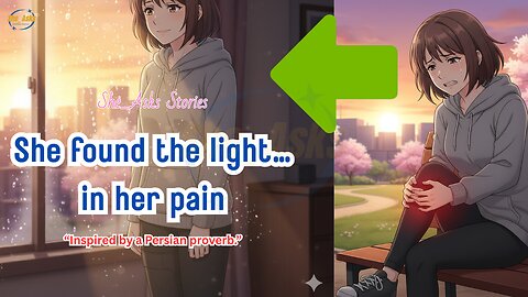 She Found the Light in Her Pain – A Short Emotional Story Inspired by a Persian Proverb