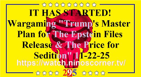Roundtable "Master Plan for Epstein Files Release & Price for Sedition" 11-22-25