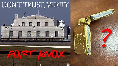 Is the Gold stolen from Americans under Executive Order 6102 even in Fort Knox? 💰🤔❓