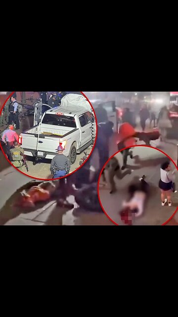 The aftermath of the New Year's Eve attack in New Orleans. NYE terror attack.