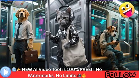 🤖✨ NEW AI Video Tool is 100% FREE! | No Watermarks, No Limits 🎥🔥
