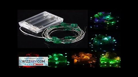 2M 18 LED Battery Operated Xmas Four leaf Clovers String Fairy Lights Review