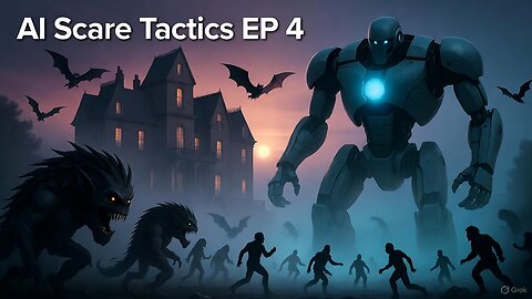 GROK AI SCARETACTICS EP 4 ARTIFICIAL INTELLIGENCE - FACTS VS FICTION GROK EXPLAINS THE FUTURE