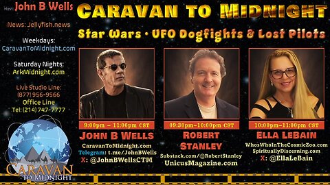 Star Wars • UFO Dogfights & Lost Pilots - John B Wells LIVE