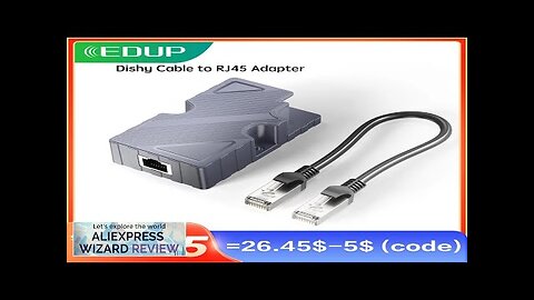 EDUP Starlink Dishy Cable Adapter to RJ45 Connect StarLink Ethernet Adapter Star Review