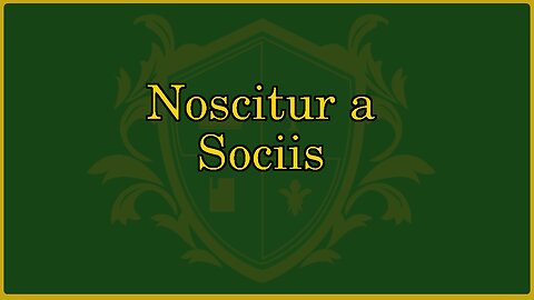 🟢 "Known by its associates"; Courts' desire to pervert words and their meanings 🟢