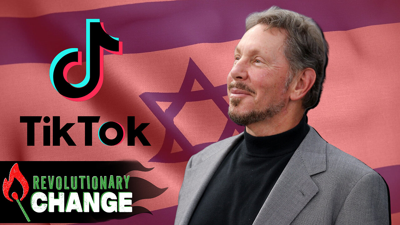 Zionist Billionaire Larry Ellison Buys TikTok, Israel STILL Losing Control Of Gaza Narrative