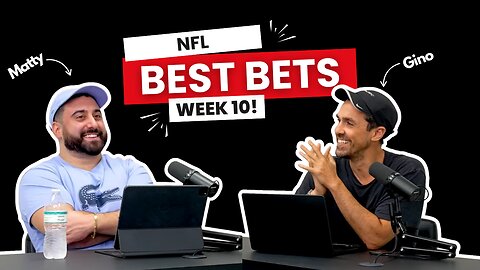NFL Week 10 | Best Bets For EVERY Game | Disciplined Degens Podcast