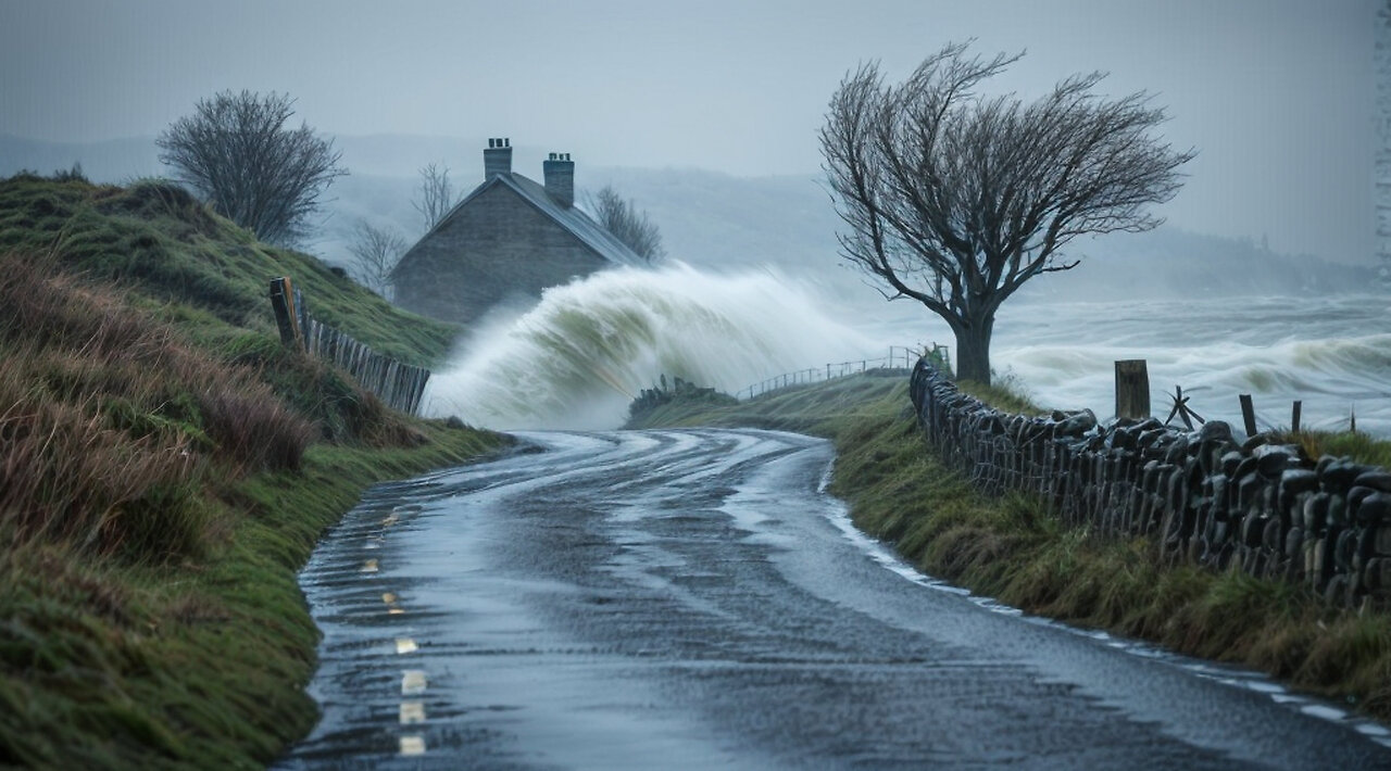 Ireland & UK NOW! Historical Storm Eowyn: Record Winds, 1 Million Without Power!