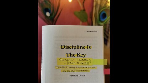 Discipline: The Ultimate Key to Unlocking Success