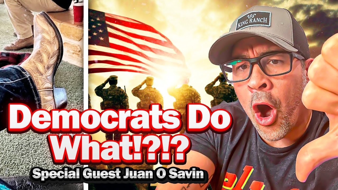 WILD!!! Democrats Promote A Crazy Video Going Viral.. Troops to Disobey Trump's Orders? Juan O Savin