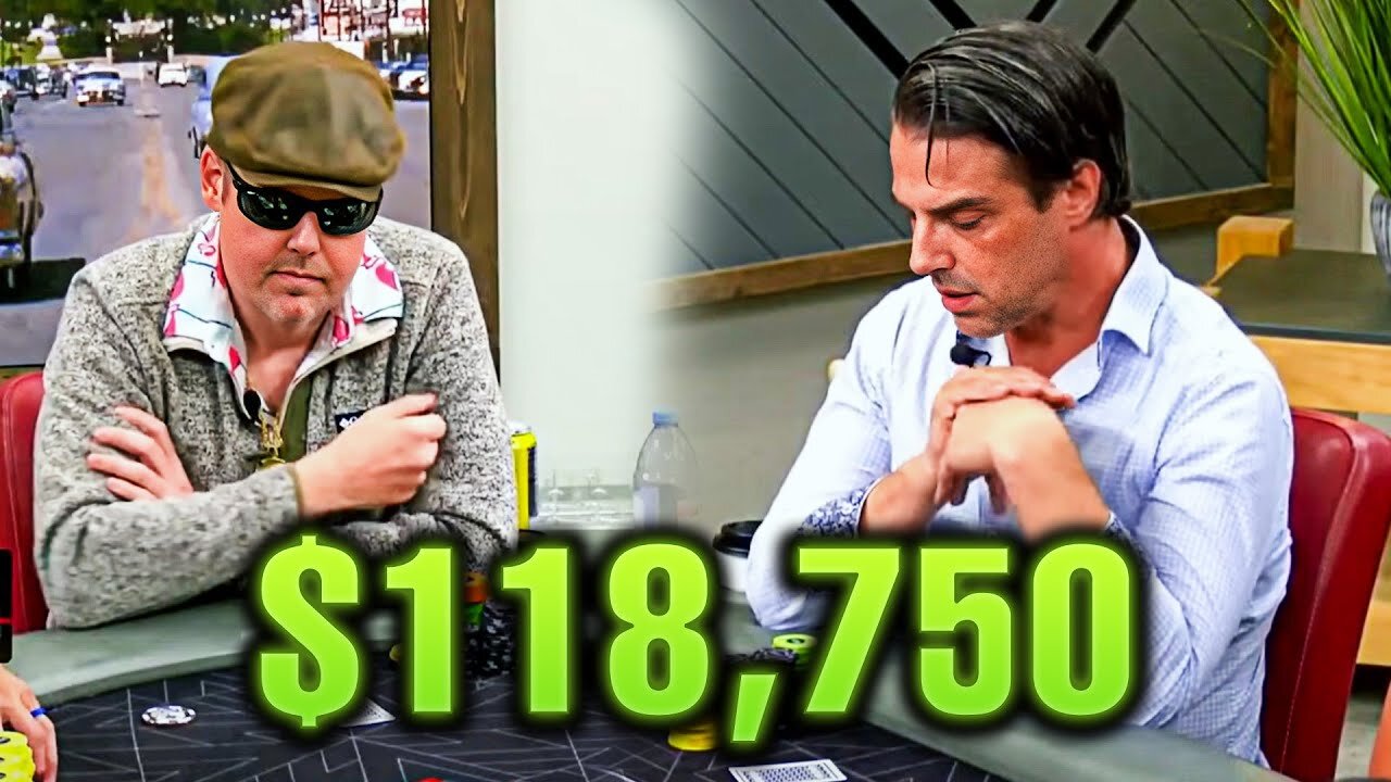 Full House vs Flush vs Straight! Insane Hand!