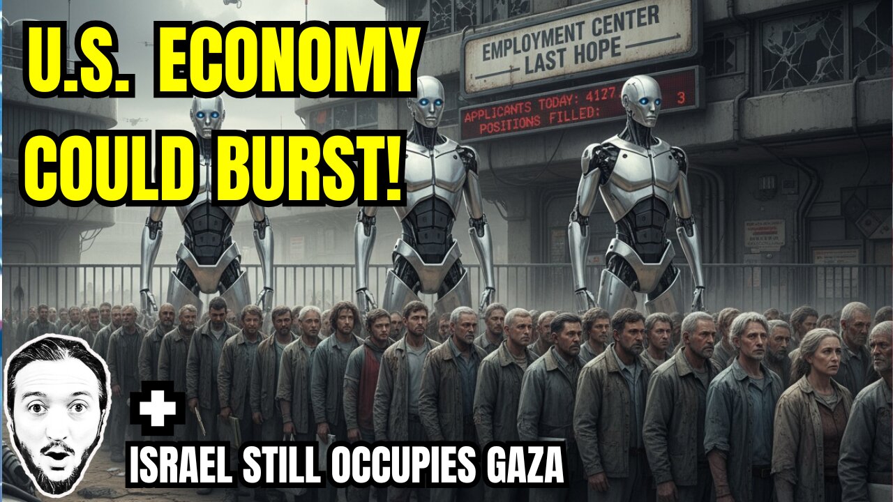 LIVE: US Bubble Could Burst Thanks To A.I. + Israeli Occupation Continues