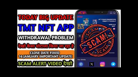 TMTNFT new update today | TMTNFT is still working | How to Avoid Scam | Treasure NFT