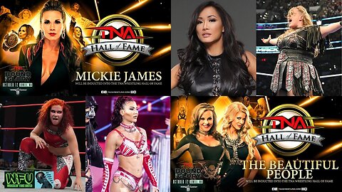 TNA HALL OF FAME, MASHA Accusations, NYX Is Gone, OMEGA Going After GAIL KIM? : OFF THE CUFF