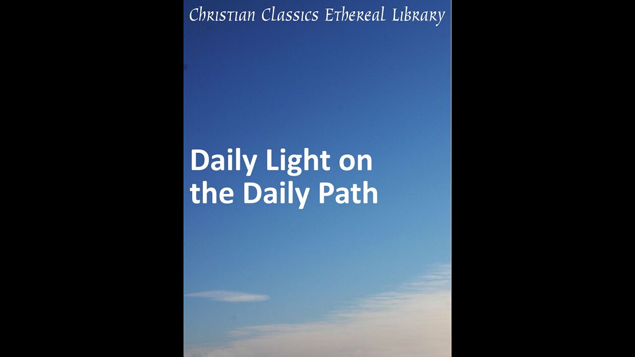 Daily Light on the Daily Path JANUARY 3