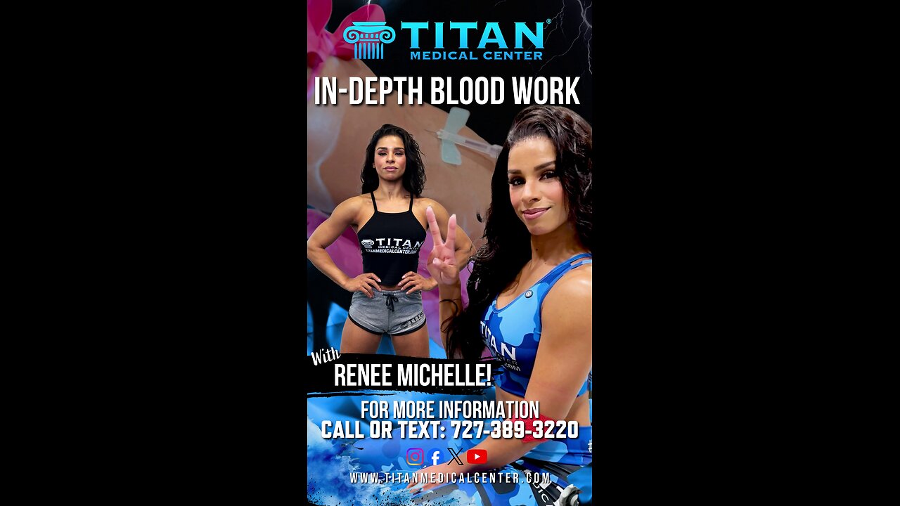 Titan Medical Patient Blood Work Visit with Renee Michelle!