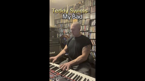 Jamming on the Synth to Teddy Swims My Bad