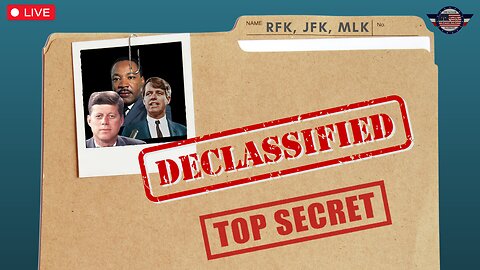 JFK, MLK and RFK files Declassified