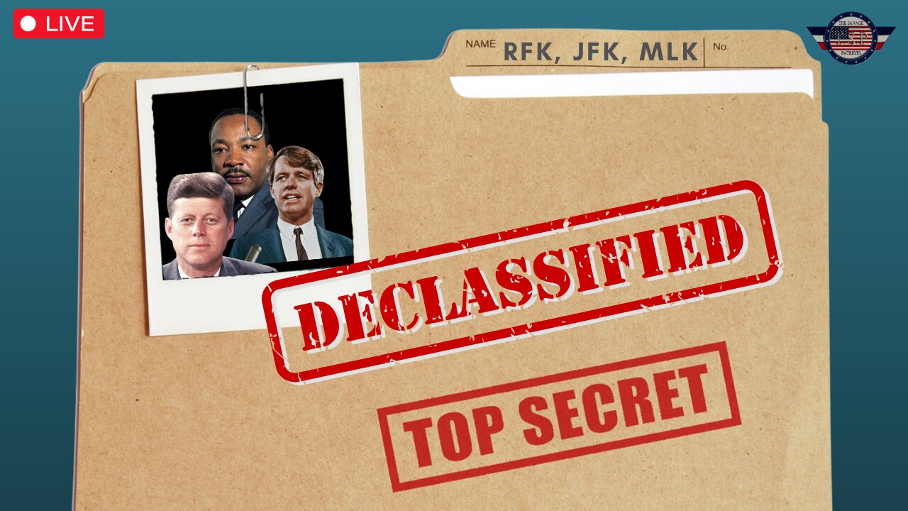 JFK, MLK and RFK files Declassified