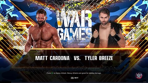 WWE 2k23 Matt Cardona vs Tyler Breeze