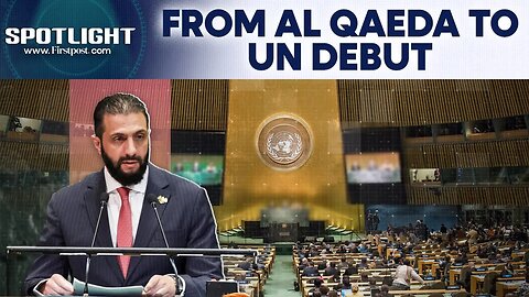 Al Qaeda to UN: Syria's President Al Sharaa Makes Historic Debut Amid Cheers | Spotlight | N18G