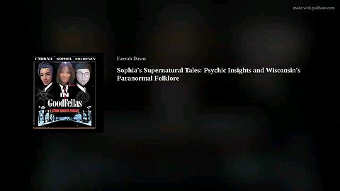 "Sophia's Supernatural Tales: Wisconsins Dogman"