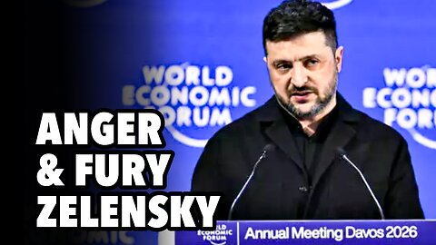 Zelensky trashes Europe in Davos. Carney, rules based order was pretend