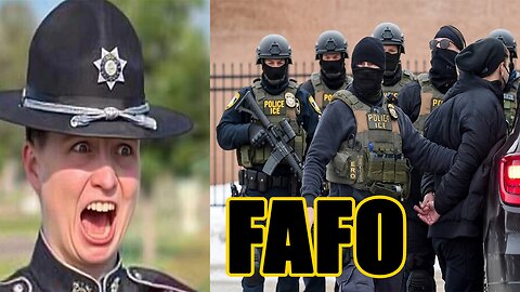Woke Cop FINDS OUT after calling for Ice Agents to be SHOT DEAD! FAFO!
