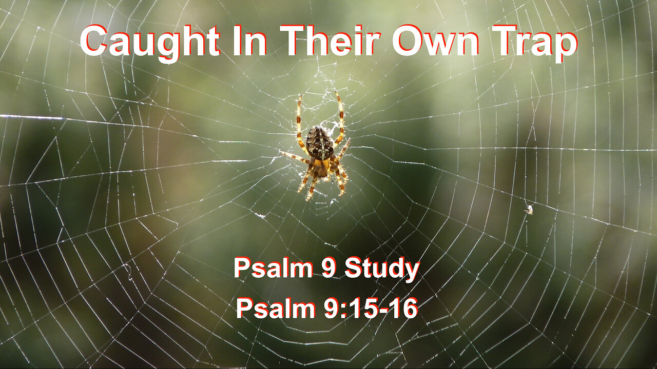 Psalm 9, Part 7: Caught In Their Own Trap