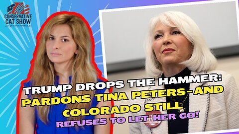 TRUMP DROPS THE HAMMER: Pardons Tina Peters — AND Colorado STILL Refuses to Let Her Go!