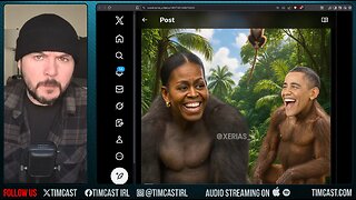 Trump Obama Ape Meme Sparks DEMOCRAT OUTRAGE | Tim Pool