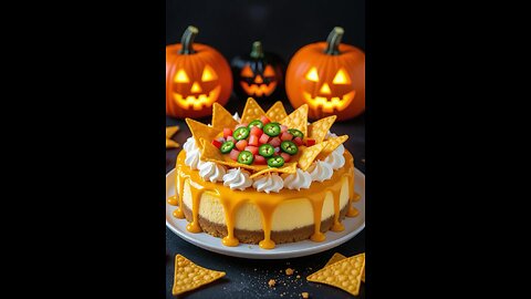 CHICKEN 🐔 NACHO CHEESECAKE 🍰