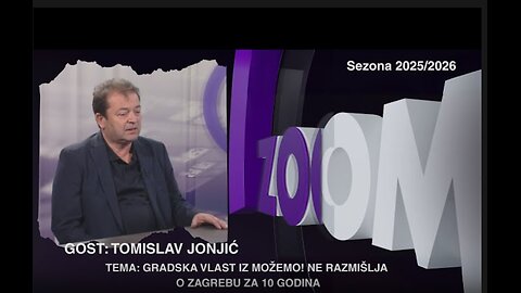 TOMISLAV JONJIĆ: "Gradska vlast Možemo ne razmišlja o Zagrebu za 10 godina!"