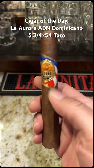 La Aurora ADN Dominicano 5 3/4x54 Toro #Shorts #CigarOfTheDay #Short #CigarReview #ComedyNight