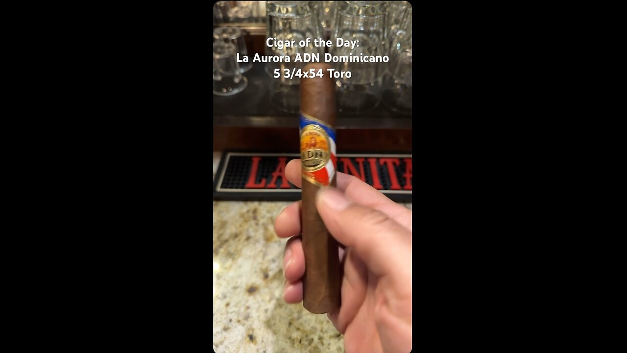 La Aurora ADN Dominicano 5 3/4x54 Toro #Shorts #CigarOfTheDay #Short #CigarReview #ComedyNight