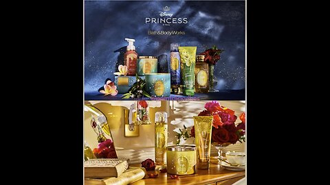 The Bath & Body Works Disney Princess collection #shorts #disney #princess #disneyprincess #rimpactx