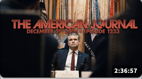 12 3 25 AMERICAN JOURNAL Deep State Is Attempting To Stage A Pentagon Coup To Remove Hegseth