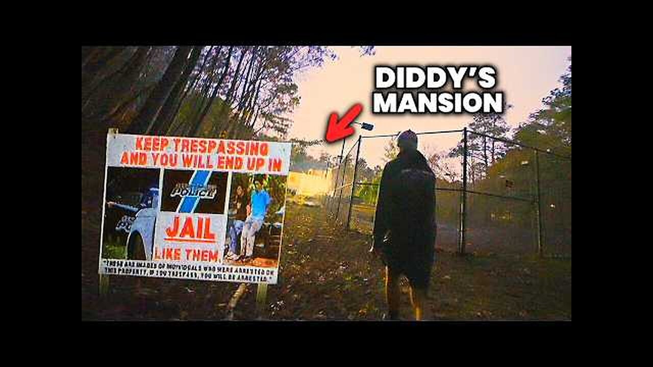 SNEAKING INTO DIDDY'S PARTY MANSION (Abandoned)