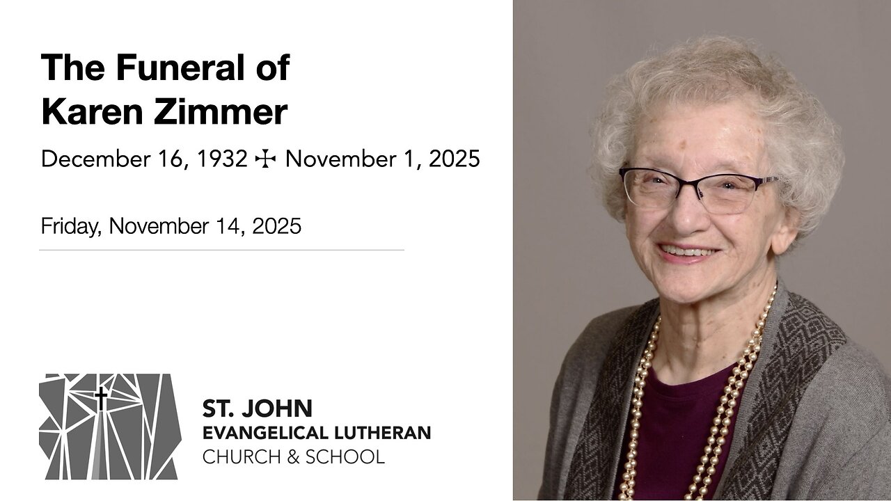 The Funeral of Karen Zimmer — November 14, 2025
