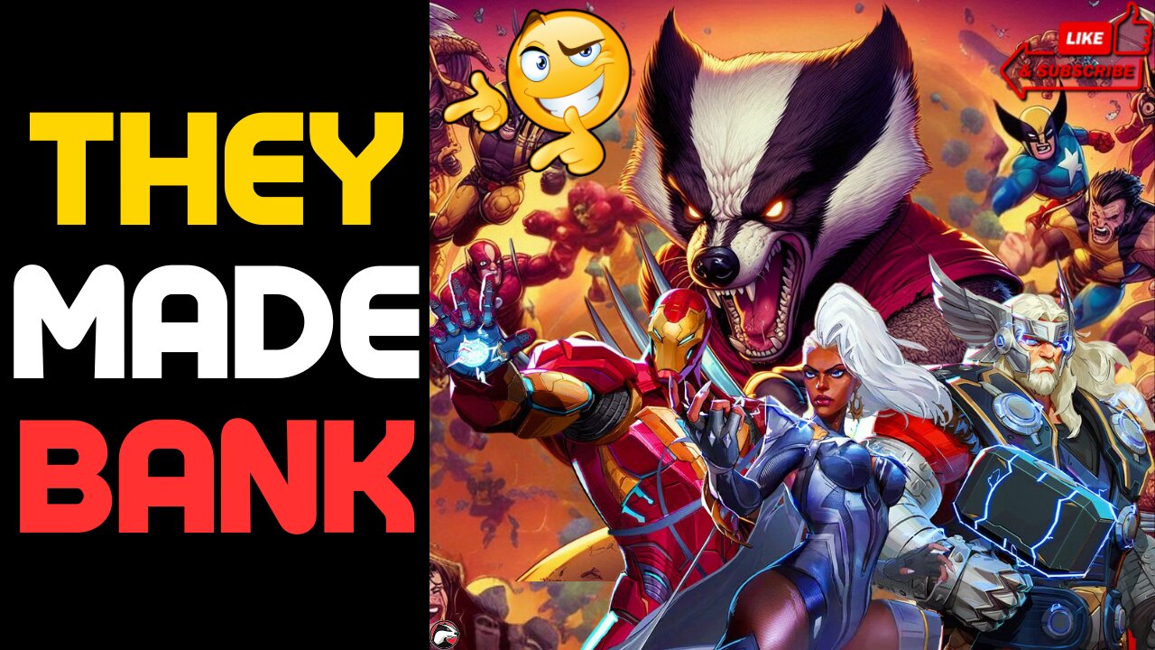 MARVEL RIVALS Estimated To Have Grossed $136 MILLION In First Month After Launch!