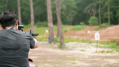 RETRO AR-15 C7 SUPPRESSED