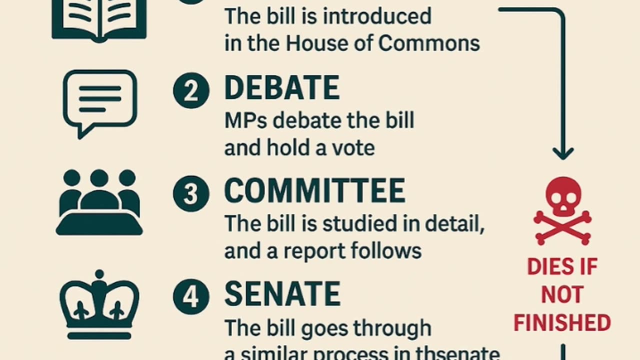 💸 When a Bill Dies in Canada — and Why It’s a Huge Waste of Our Tax Dollars